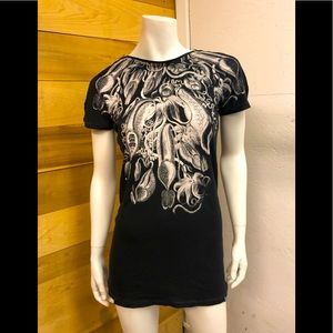 Gsus sindustries long torso shirt size Medium